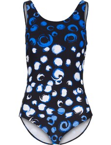 bonprix Sťahovacie plavky s ľahkým tvarujúcim efektom, farba modrá, rozm. 38
