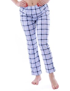 Regina Dámske pyžamové nohavice Magda svetle modré