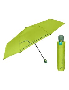 PERLETTI Dámský plnoautomatický dáždnik COLORINO / svetlo-zelená, 26294