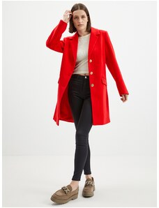 Orsay červený dámsky kabát - ženy