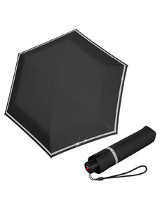 Knirps Rookie Manual - ľahký skladací dáždnik čierna