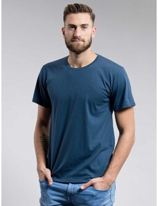 Pánske bavlnené tričko CityZen s okrúhlym výstrihom modrá
