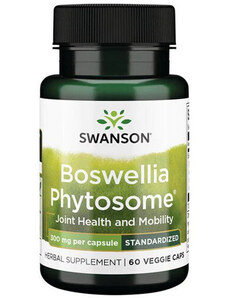 Swanson Boswellia Phytosome 60 ks, vegetariánska kapsula, 300 mg