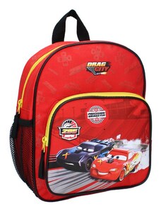 Vadobag Detský / chlapčenský batoh s predným vreckom Autá / Cars - motív Drag City - 5,5L