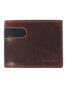Sendi Design Pánska kožená peňaženka D-2666 RFID hnedá