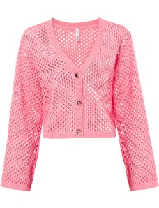 bonprix Pletený sveter, farba ružová