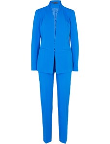 bonprix Nohavicový oblek (2-dielna sada), farba modrá, rozm. 42