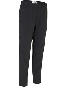 bonprix Športové nohavice s vreckami so zipsom, rýchlo schnúce, farba čierna, rozm. 52