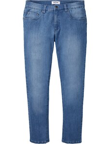 bonprix Strečové džínsy Slim Fit, rovné, farba modrá, rozm. 46