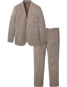 bonprix Oblek 2-dielny: sako a nohavice, farba béžová, rozm. 54