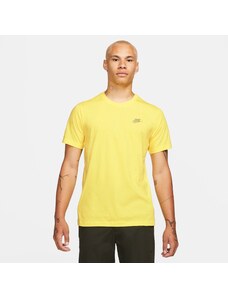 Nike Sportswear Club Men's T-Shirt YELLOW