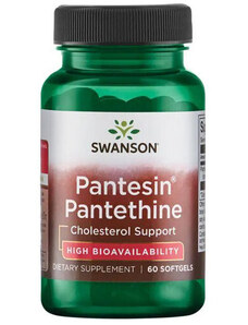 Swanson Pantesin Pantethine 60 ks, gélové tablety, 300 mg