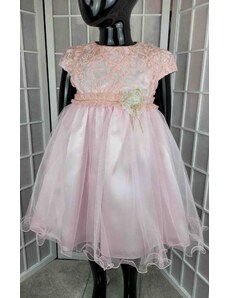La Dora dievčenske šaty ružové