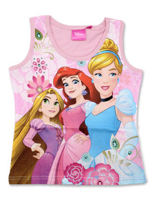 Setino Dievčenské tielko Disney Princess - svetlo ružová -98cm (2-3roky)
