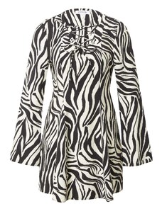 EDITED Šaty 'Prudence' béžová / čierna