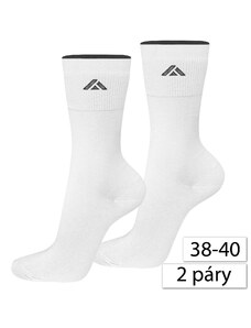 Happy Feet 3408 Froté ponožky 38-40, 2x biele