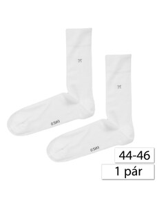 Happy Feet 4351 Pánske ponožky 44-46 biele