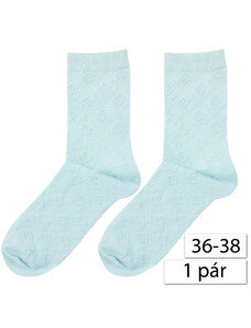 REWON 102 300 Dámske ponožky 36-38, modré