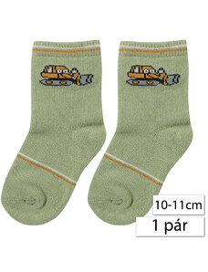 WOLA 36 Dojčenské ponožky, 10-11cm, zelené