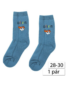 REWON 103 004 Detské froté ponožky 28-30, modré