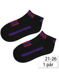 REWON TONGYUN 868220 Detské ponožky 21-26, čierna