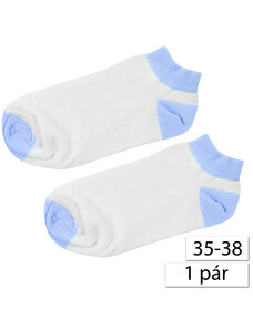 SARINO 8270 Dámske ponožky 35-38, biele