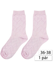 REWON 103 200 Dámske ponožky 36-38, ružové