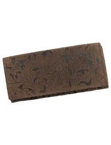 Wild Hnedá dámska kožená peňaženka (GDPN305)