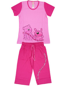 Vienetta Secret 0872 Dámske pyžamo, ružové -M