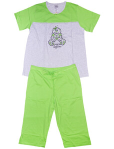 Vienetta Secret 1359 Dámske pyžamo, zelené-XL