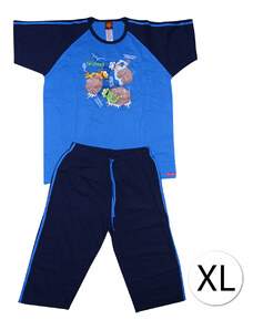 COOL Comics 1228 Pánske pyžamo, tmavomodré XL