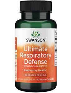 Swanson Ultimate Respiratory Defense 60 ks, vegetariánska kapsula