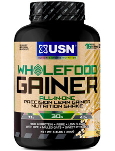 Proteínové prášky USN All-In-One Wholefood Gainer (vanilka 2kg) wfg002