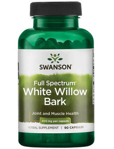 Swanson Full Spectrum White Willow Bark 90 ks, kapsule, 400 mg