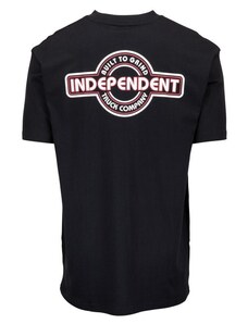 tričko INDEPENDENT - BTG Bauhaus T-Shirt Black (BLACK) veľkosť: S