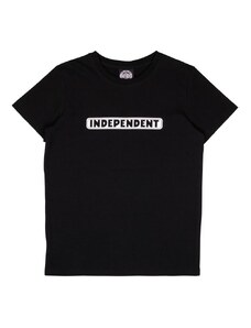 tričko INDEPENDENT - Youth Bar Logo T-Shirt Black (BLACK) veľkosť: 12-14