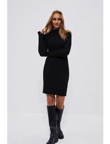 Moodo Knitted dress with turtleneck