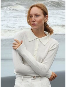 Luciee Chopin Knit Shirt In Natural