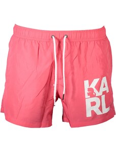 KARL LAGERFELD BEACHWEAR KARL LAGERFELD Plavecké šortky | ružová KL21MBS02_ROSA_FUCHSIA