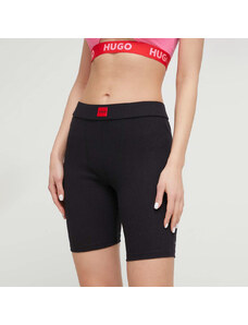HUGO BOSS Ribbed Jersey Pyjama Shorts With Red Label XS