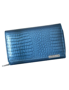 Dámska kožená peňaženka Jennifer Jones modrá 5261