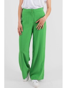 Jacqueline de Yong JDY dámské široké kalhoty Vincent zelené