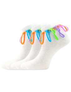 BOMA ponožky Desdemona white 3 páry 30-34 119062