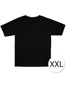 Cornette 1424 Dámske tričko s krátkym rukávom XXL, čierna