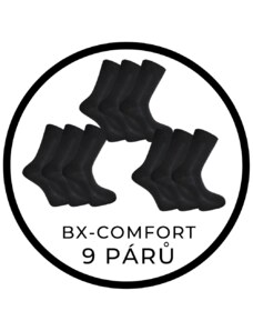 MEGAPACK 9párov - BX-COMFORT české kvalitné bambusové ponožky BAMBOX
