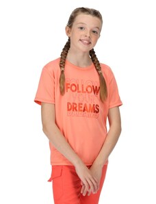 Detské funkčné tričko Regatta ALVARADO VI svetlo oranžová