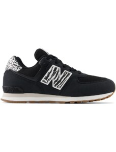 Detské topánky New Balance GC574AZ1 – čierne