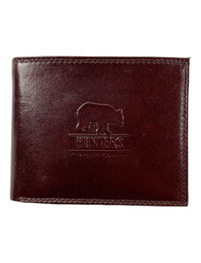 Hunters premium Hunters kožená peňaženka - červená KHT305