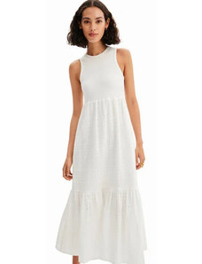 Dámske šaty - Desigual - biela - DESIGUAL