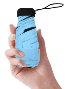 Amparo Miranda Skládací mini dáždnik D8515 sv. Modrý 16cm